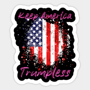 Keep America Trumpless ny -Trump Sticker